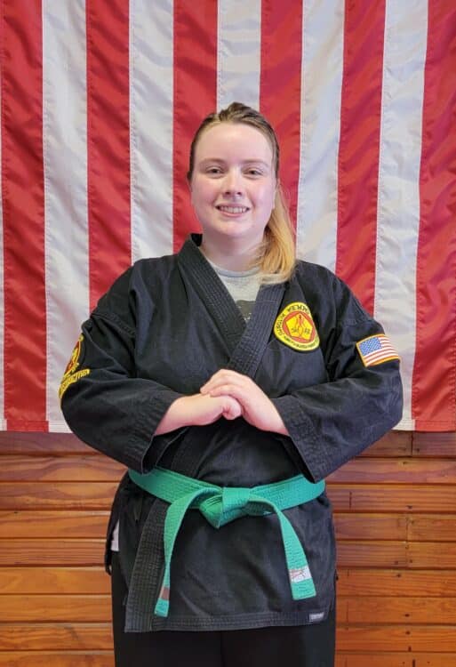 Assistant instructor Meaghan Vowell